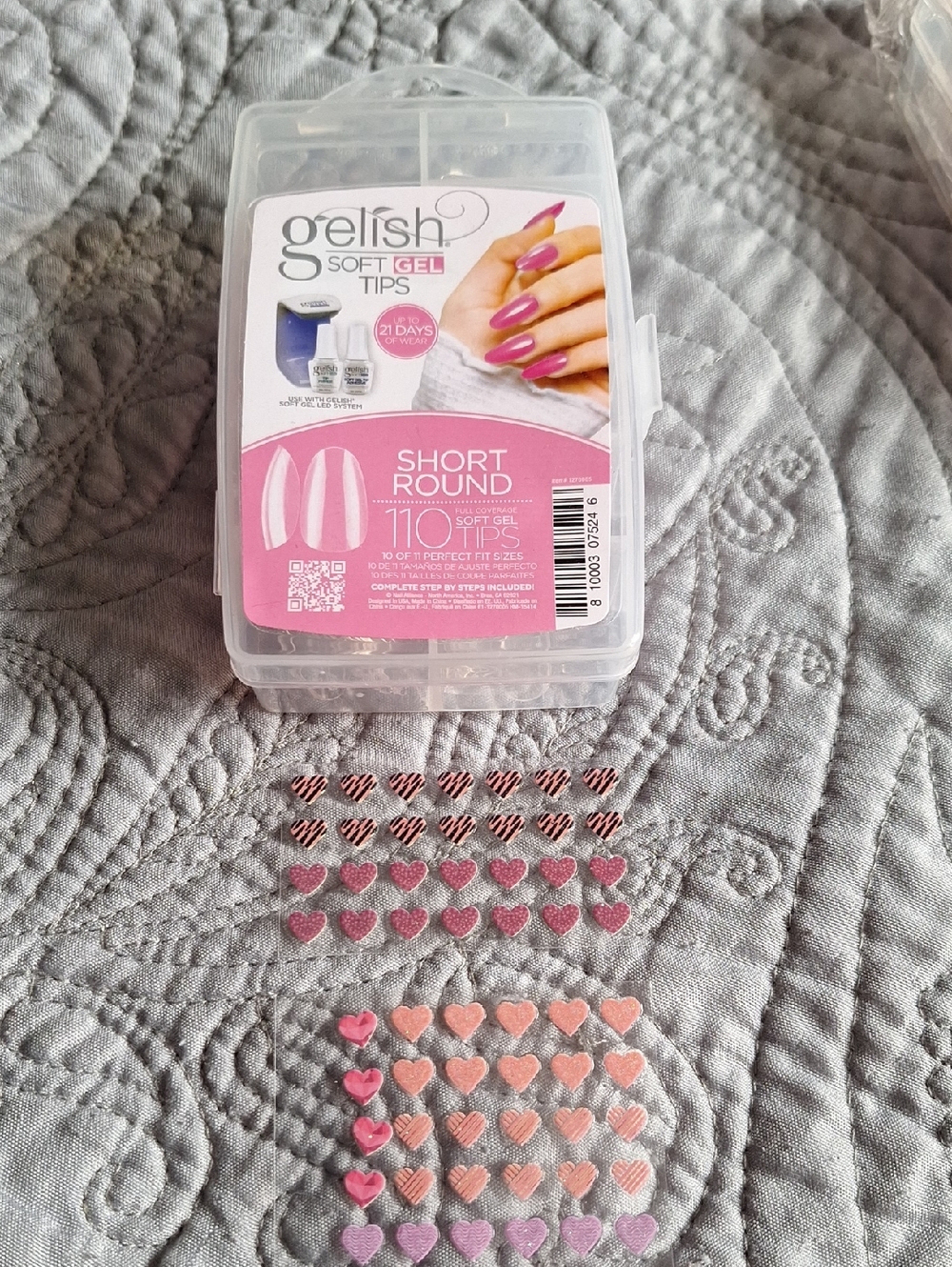 Gelish Soft Gel Short Round Nail Tips